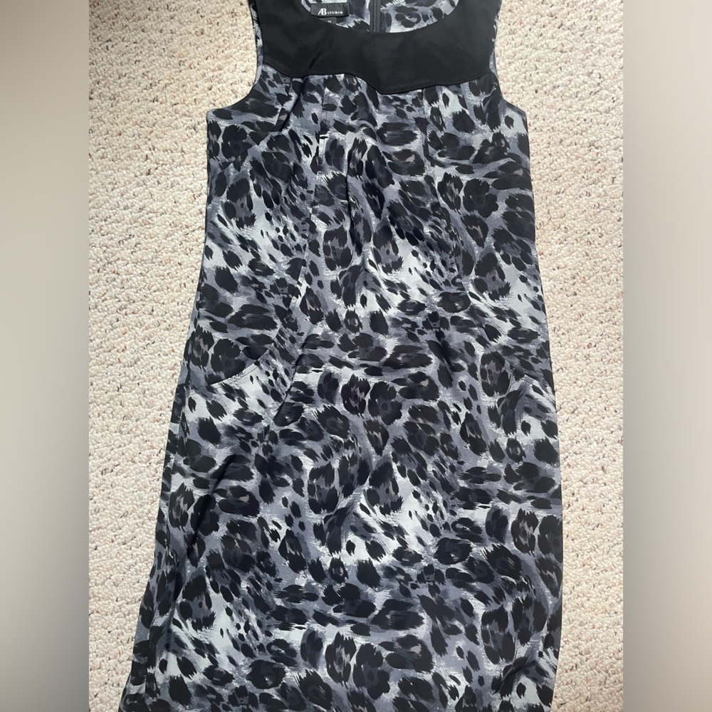 Knee Length Leopard Dress